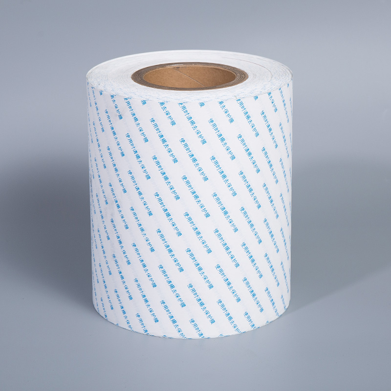 Biely silikónový PET uvoľňovací film farmaceutickej kvality