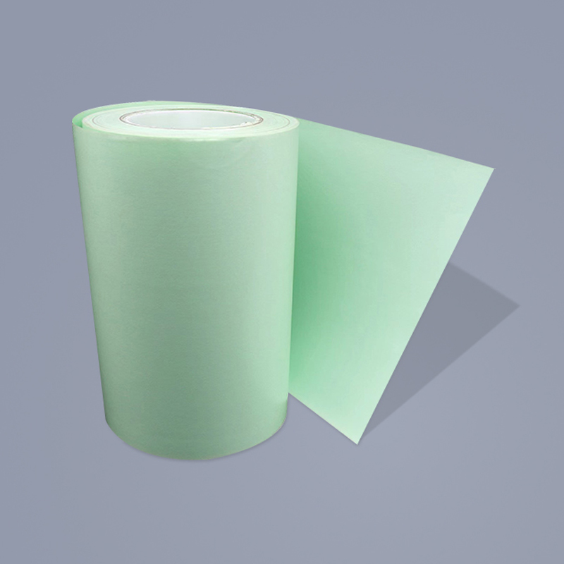 Matný zelený uvoľňovací papier
